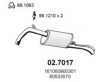 ALFA 60533570 End Silencer